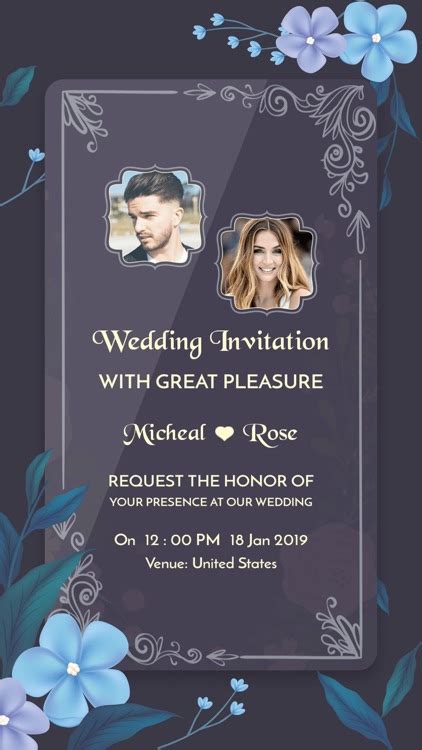 digital invitation card maker.